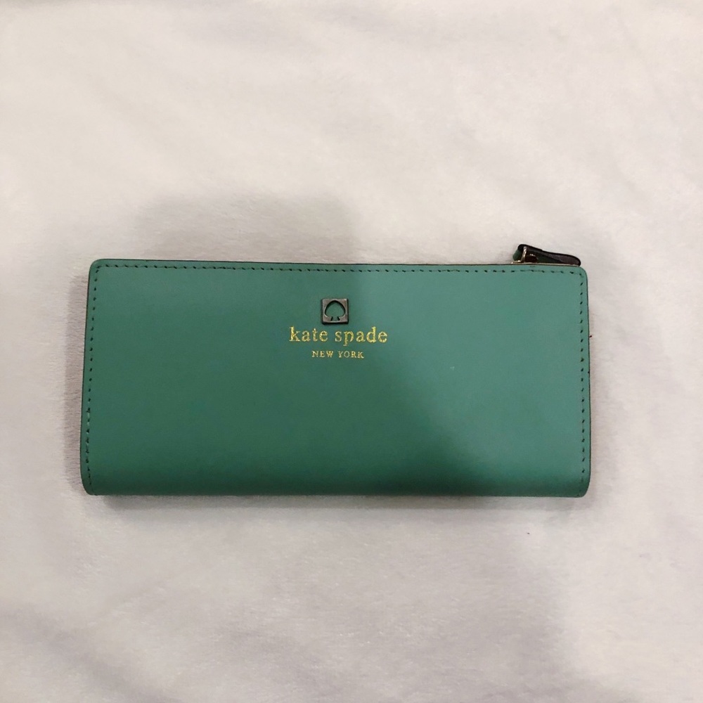 Turquoise Kate Spade Wallet